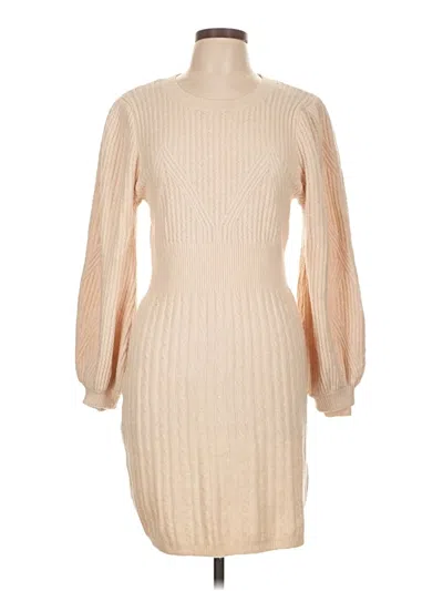 Pre-owned Express Cocktail Dress In Tan