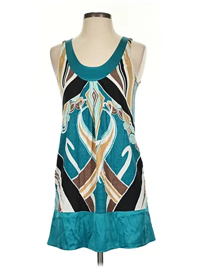 Pre-owned Express Cocktail Dress In Teal