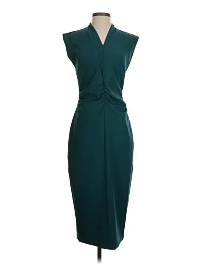 Pre-owned Express Cocktail Dress In Teal