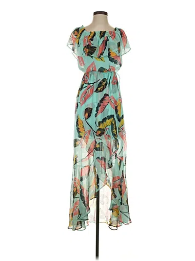 Pre-owned Express Cocktail Dress In Teal