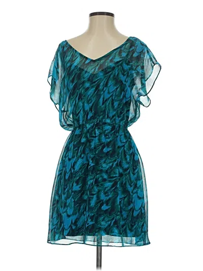 Pre-owned Express Cocktail Dress In Teal
