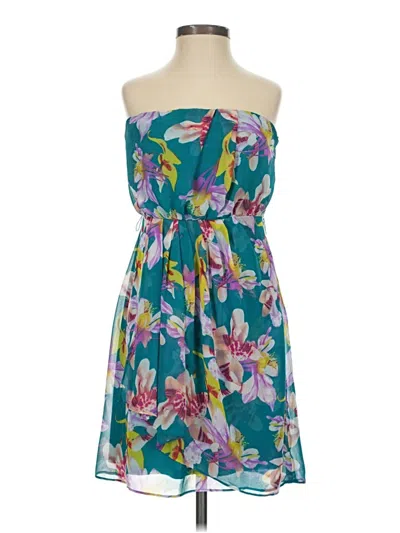 Pre-owned Express Cocktail Dress In Teal