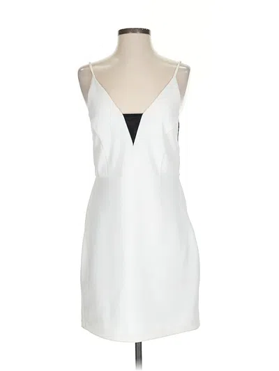 Pre-owned Express Cocktail Dress In White