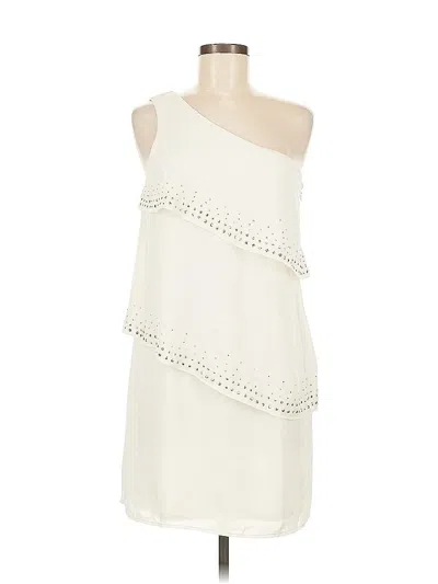 Pre-owned Express Cocktail Dress In White