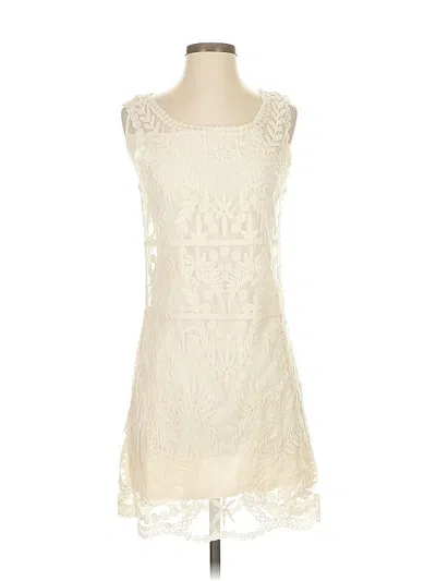 Pre-owned Express Cocktail Dress In White