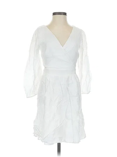 Pre-owned Express Cocktail Dress In White