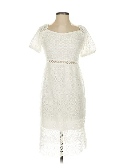 Pre-owned Express Cocktail Dress In White