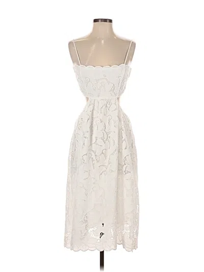 Pre-owned Express Cocktail Dress In White