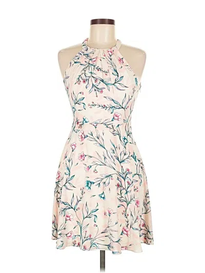 Pre-owned Express Cocktail Dress In White