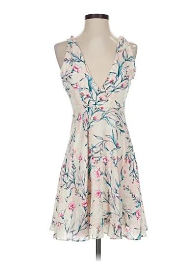 Pre-owned Express Cocktail Dress In White