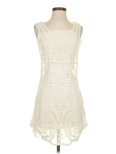 Pre-owned Express Cocktail Dress In White