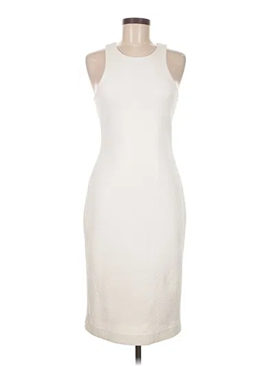 Pre-owned Express Cocktail Dress In White