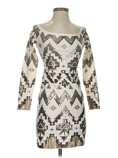 Pre-owned Express Cocktail Dress In White
