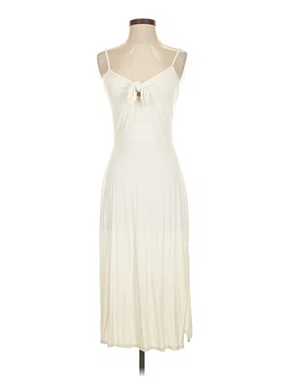 Pre-owned Express Cocktail Dress In White