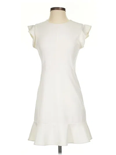Pre-owned Express Cocktail Dress In White