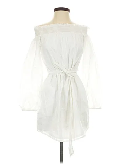 Pre-owned Express Cocktail Dress In White