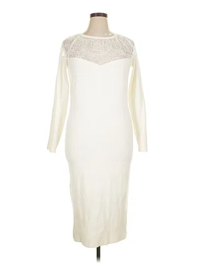 Pre-owned Express Cocktail Dress In White