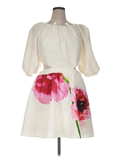 Pre-owned Express Cocktail Dress In White