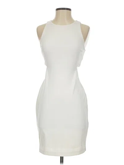 Pre-owned Express Cocktail Dress In White