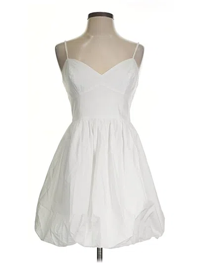 Pre-owned Express Cocktail Dress In White