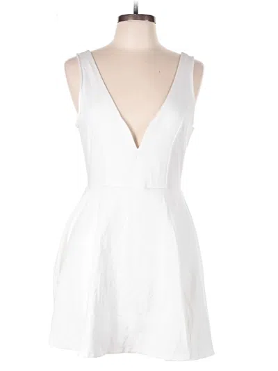 Pre-owned Express Cocktail Dress In White