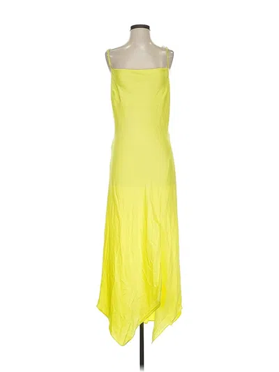 Pre-owned Express Cocktail Dress In Yellow