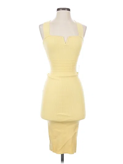 Express Cocktail Dress In Yellow
