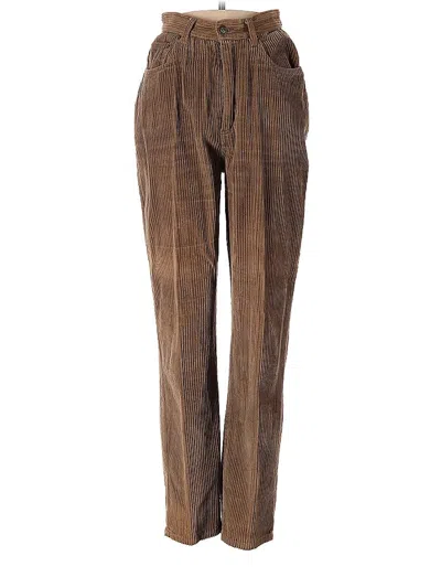 Pre-owned Express Cord Pant In Brown