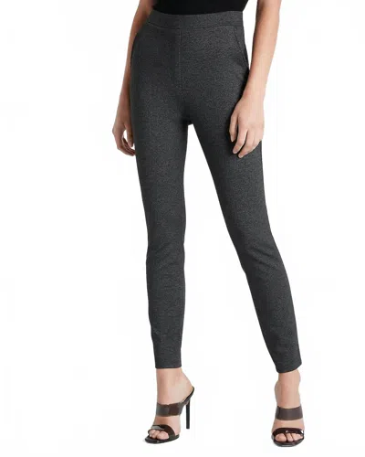 Express Curvy High Waisted Ponte Tweed Leggings In Grey In Gray