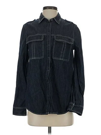 Pre-owned Express Denim Jacket In Blue