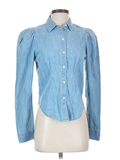 Pre-owned Express Denim Jacket In Blue