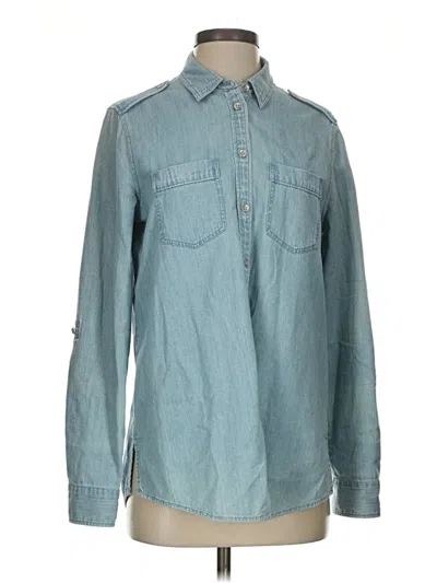 Pre-owned Express Denim Jacket In Blue