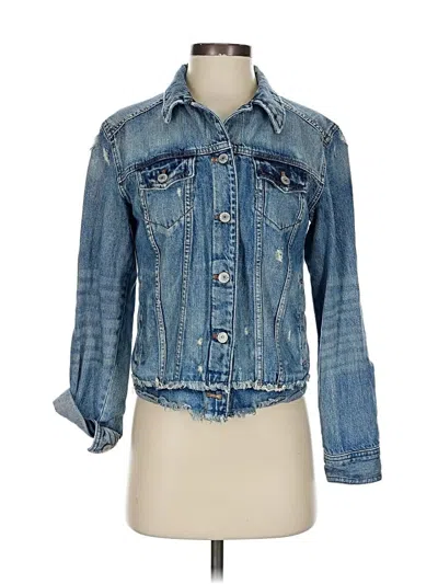 Pre-owned Express Denim Jacket In Blue