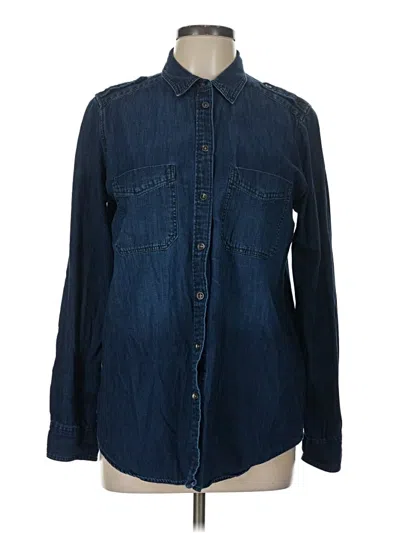 Pre-owned Express Denim Jacket In Blue