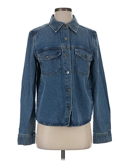 Pre-owned Express Denim Jacket In Blue