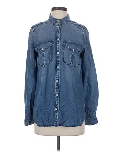 Pre-owned Express Denim Jacket In Blue