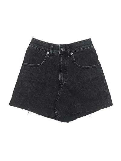 Pre-owned Express Denim Shorts In Black