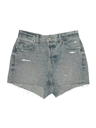 Pre-owned Express Denim Shorts In Blue