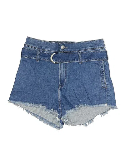 Pre-owned Express Denim Shorts In Blue