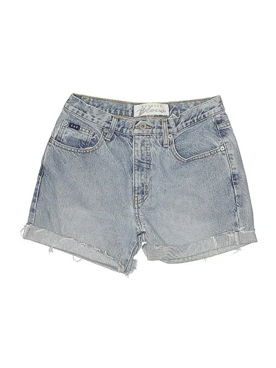 Pre-owned Express Denim Shorts In Blue