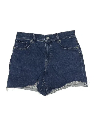 Pre-owned Express Denim Shorts In Blue