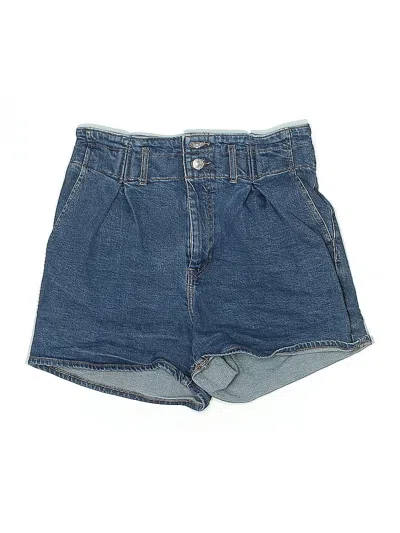 Pre-owned Express Denim Shorts In Blue