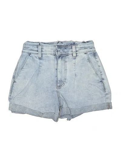 Pre-owned Express Denim Shorts In Blue