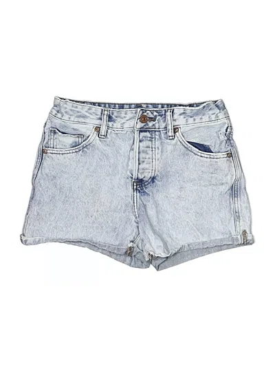 Pre-owned Express Denim Shorts In Blue