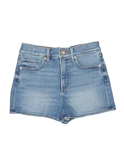 Pre-owned Express Denim Shorts In Blue