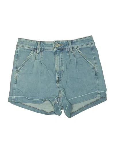 Pre-owned Express Denim Shorts In Blue