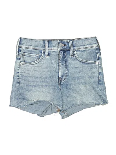 Pre-owned Express Denim Shorts In Blue