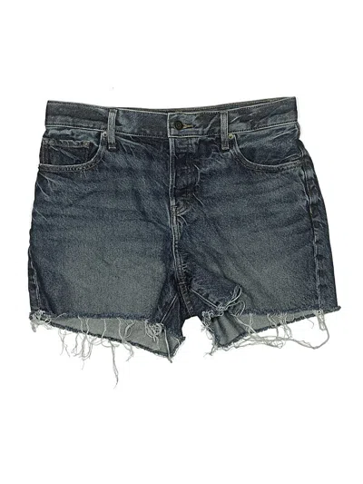 Pre-owned Express Denim Shorts In Blue