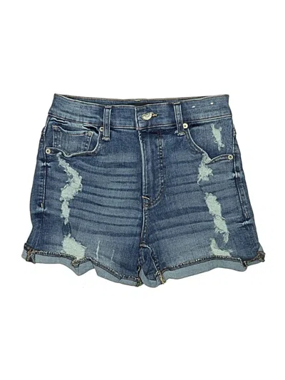Pre-owned Express Denim Shorts In Blue