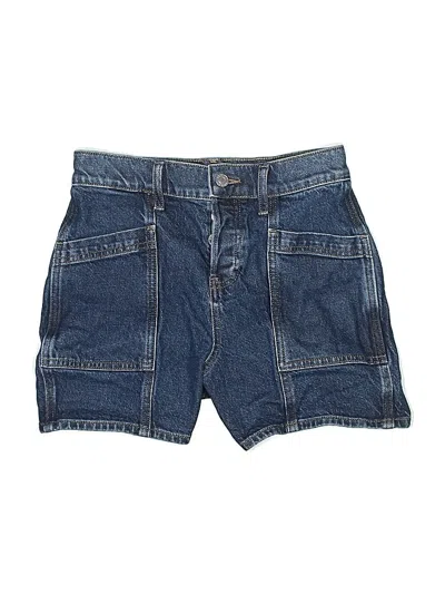 Pre-owned Express Denim Shorts In Blue